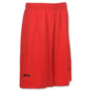 Nike Lebron Game Time Mens Basketball Shorts Red