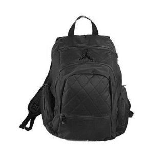 Jordan Boys Black Quilt Backpack, Small 