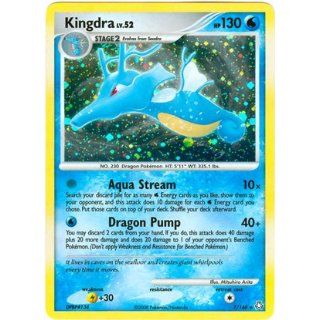  Legends Awakened #7 Kingdra LV.52 Holofoil Card [Toy] Toys & Games