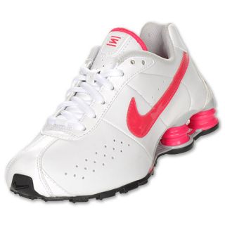 Nike Kids Shox Classic Running Shoes White/Cherry