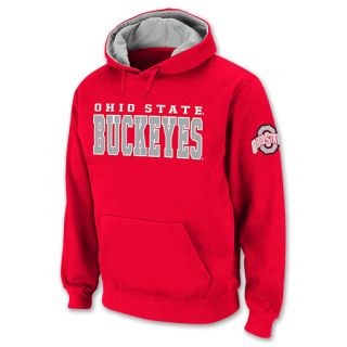 Ohio State Buckeye NCAA Mens Hoodie Red