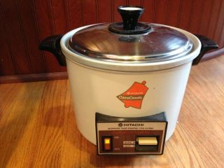 HITACHI CHIME O MATIC RD 6103 578N Auto RICE COOKER FOOD STEAMER 6