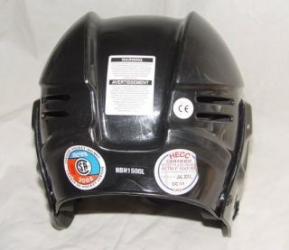 Hockey Equipment Mens Bauer Hockey Helmet NBH 1500 Large Used
