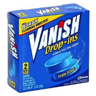 Vanish Drop ins Automatic Toilet Bowl Cleaner, Blue