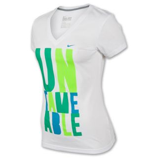 Womens Nike Untamable Tee Shirt White