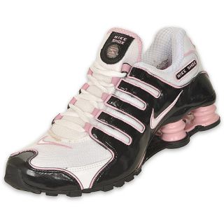 Nike Womens Shox NZ Running Shoe SL Black/Pink