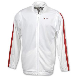 Nike Mens Practice Mesh Jacket White/Varsity Red