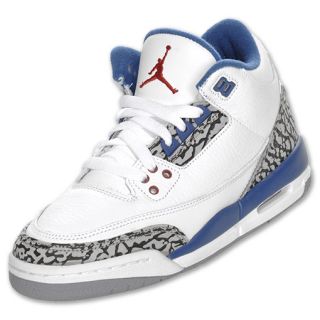 Boys Gradeschool Air Jordan Retro 3 Basketball Shoes