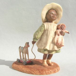 1991 M Holcombe Figurine Dawn Miss Marthas Collection Pretty Please