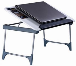 Portable Folding Laptop Table Stand Desk Bed Sofa Tray