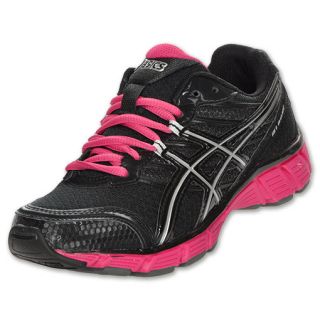 Asics Gel Havoc Kids Running Shoes Black/Hot Pink