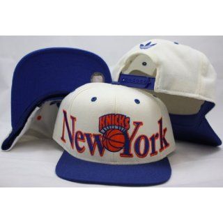 New York Knicks Snapback Big City White / Blue Two Tone