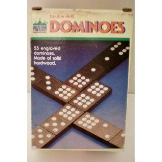 Double Nine Dominoes    55 Engraved Dominoes Made of Solid