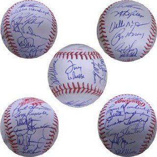 1990 Oakland As Team Signed Baseball 