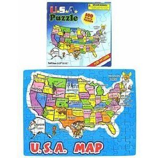 USA Map Puzzle 100 Piece Case Pack 72 