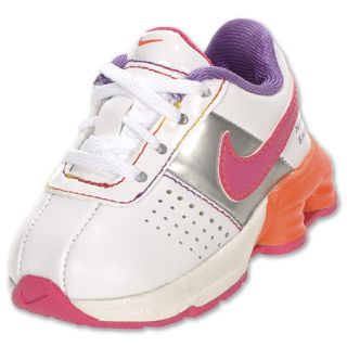 Nike Shox Deliver Toddler Running Shoe White/Vivd