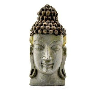 Lord Buddha Mask Wall Hanging Antique  9H