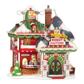 Dept 56   North Pole Village   Robbies Robot Factory by Department 56