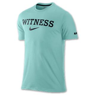 Mens Nike LeBron Dri FIT Witness T Shirt Mint