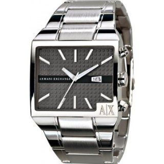 Armani Exchange Gents Stainless Steel Pin Buckle Strap Bracelet Watch