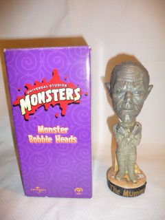  SIDESHOW TOY UNIVERSAL STUDIOS MONSTERS 8 THE MUMMY BOBBLE HEAD HORROR