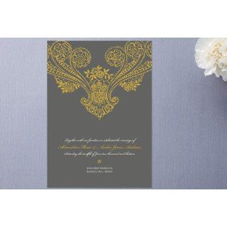 Spanish Lace Wedding Announcements by annie clark