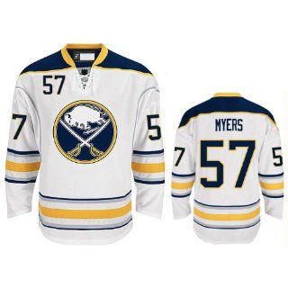 New Buffalo Sabres Jersey #57 Myers White Hockey Jersey