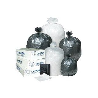 60 Gallon Clear Trash Bags 38x60 12 Mic 200 per Case
