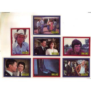 Vintage Dallas TV Show Trading Cards 1981 