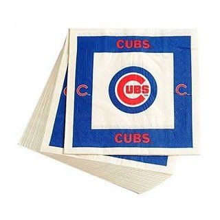 Chicago Cubs 6 1/2 Dinner Napkins (24 count) Sports