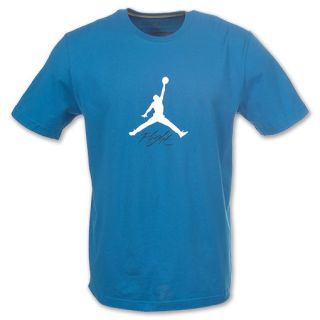 Jordan Jumpman Flight Mens Tee Shirt Military Blue