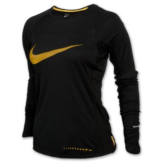 Nike LIVESTRONG Miller Graphic Long Sleeve Womens Tee