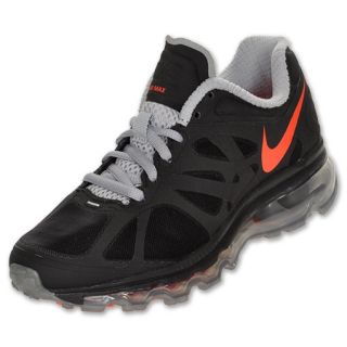 Nike Air Max 2012 Kids Running Shoes Black/Crimson