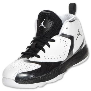 Jordan 2012 Preschool Basketball Shoes Black/White