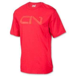 Mens Under Armour Cam Newton HD Logo T Shirt Red