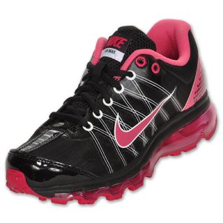 Nike Air Max 2009 Kids Running Shoes Black/Spark