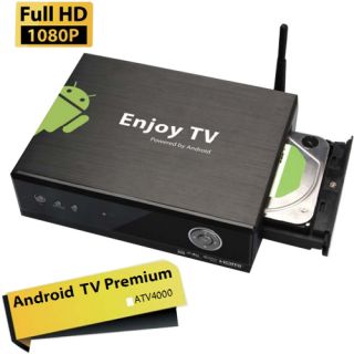 ARM Cortex A9 Android 2.2 Powered Entertainment Box for Your Home TV
