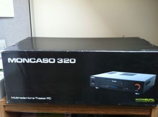 Moncaso Moneual 320B HTPC Home Theater PC Case New Open Box