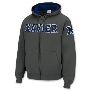 Xavier Musketeers NCAA Mens Full Zip Hoodie