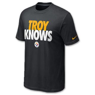 Nike NFL Pittsburgh Steelers Troy Knows Mens Tee Shirt