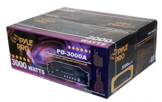 New Pyle 3000W Home Audio Receiver CD/DVD/ Player PD3000A