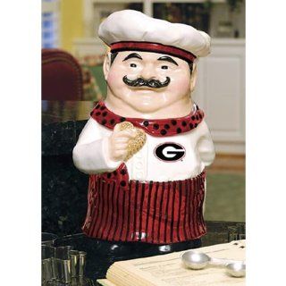 Georgia Bulldogs Chef Ceramic Cookie Jar Sports