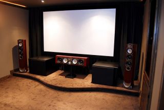 Projection Projector Screen 120 Fixed Home Theater