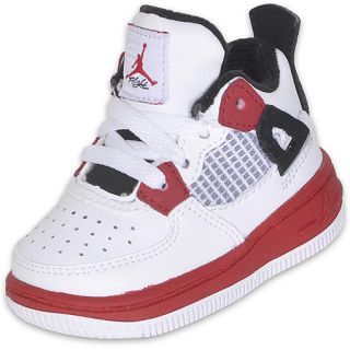 Jordan Toddler AJF 4 Basketball Shoe White/Varsity