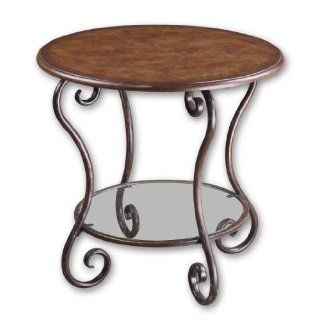 Uttermost Felicienne Accent Table 25 Inches Roundy by 24