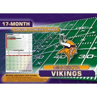Minnesota Vikings 8x11 Academic Planner 2006 07 Sports
