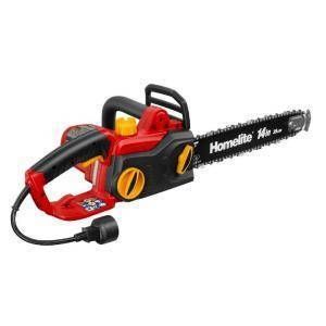Homelite 14 in Electric Chain Saw 9 Amp Chainsaw