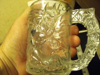 McDonalds Batman Forever Batman Glass Mug 1995