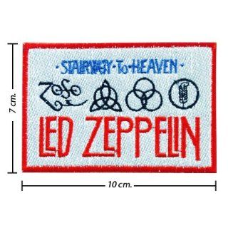 Led Zeppelin Patch Music Band Logo Iv Embroidered Iron on