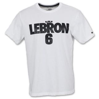 Nike LeBron 6 Pattern Mens Basketball Tee Shirt